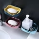 thumbnail image 3 of Jabonera para Ducha - Material PP, Ventosa, Diseño Desagüe, para Baño Cocina, 3 of 7