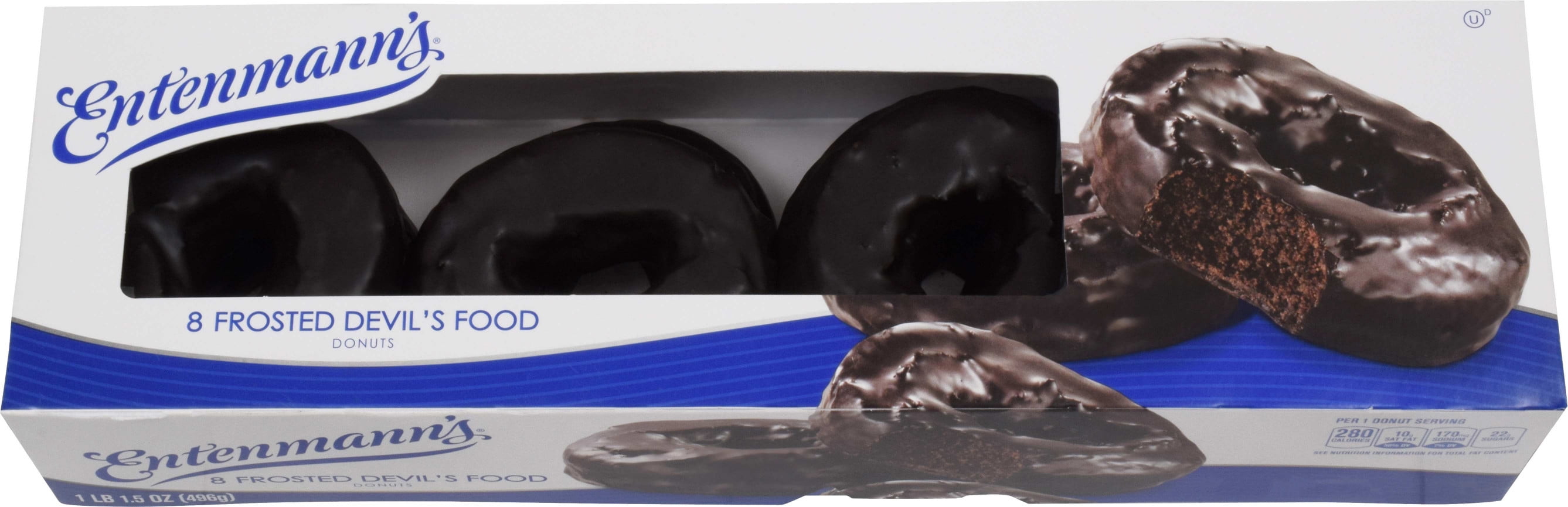 Entenmann's Frosted Devil's Food Donuts 8 ct BrickSeek