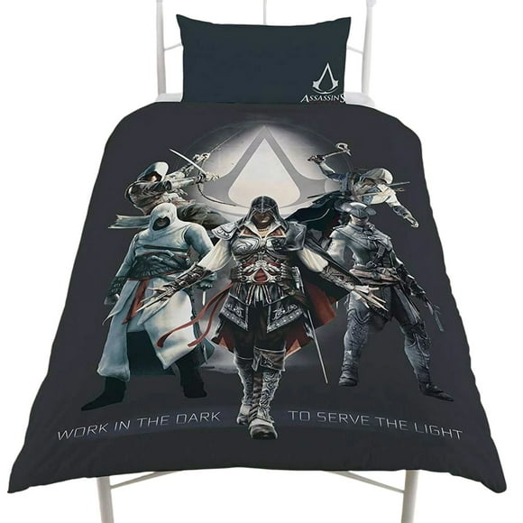 Assassins Creed Ensemble de Housse de Couette Réversible