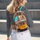 thumbnail image 5 of Disketp Modern Urban Monkey print Canvas Backpack Lightweight Travel Daypack Student Rucksack Laptop Backpack-, 5 of 5