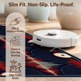 thumbnail image 6 of Design&I 4'x6' Ultra Soft Area Rug, Cd Record Retro Disc Grid Interlocking Soundwave Music Vinyl Refined Structured None Fluffy Washable Non Shedding for Bedroom Living Room Home Office, 6 of 7
