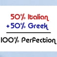 thumbnail image 2 of CafePress - Half Italian, Half Greek Infant Creeper - Baby Light Bodysuit, Size Newborn - 24 Months, 2 of 4
