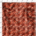 thumbnail image 3 of Soimoi Pure Silk Orange Fabric By the Yard - 42 Inch Wide - Florals Print Fabric - Elegant and Timeless Patterns for Fashion and Home Decor Printed Fabric, 3 of 6