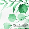 thumbnail image 6 of Blue Eucalyptus Leaf Shower Curtain, Blue and Green Watercolor Plant Shower Curtain, Trendy Waterproof Modern Floral Decorative Botanical Bathroom Decor, 72x72 Inch, 6 of 6