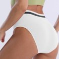 thumbnail image 4 of Matoen Women's Cotton Stretch Underwear Ladies Low Waisted Breathable Briefs Panties, 4 of 9