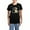 With Blue Strpe Pant, variant on - Black Fawn Pug - Women's Dark Pajamas
