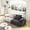 Beige+Grey, variant on High - Quality Thickened Suede Upholstery | Easy Assembly in Living Room | Brings Durable and Comfortable Hand - feel