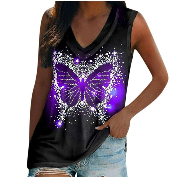 Blusa básica de ajuste holgado con cuello en V y color liso para mujer Fridja qr505