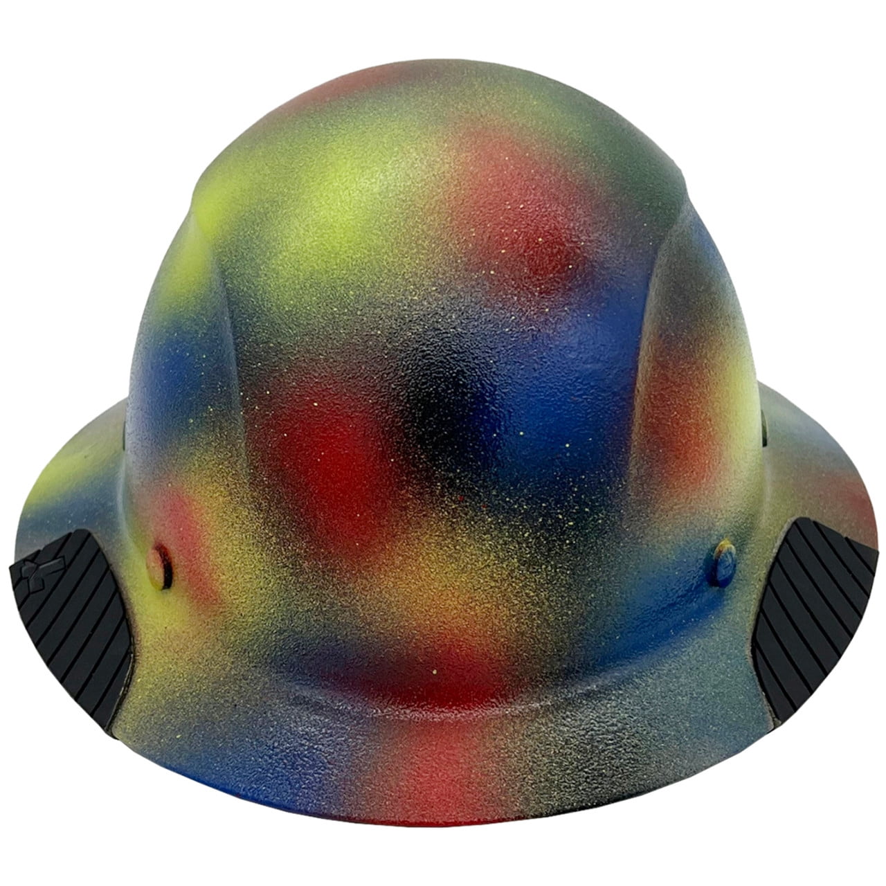 Lift Safety Actual Carbon Fiber Hard Hat - Full Brim Textured Paintball Camo