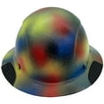 thumbnail image 3 of Lift Safety Actual Carbon Fiber Hard Hat - Full Brim Textured Paintball Camo, 3 of 7