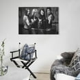 thumbnail image 4 of Kittie Metal Band Star A Canvas Wall Art Print For Room Aesthetic And Decor Poster For Bedroom Office Home Dorm Kitchen Bathroom Decor, 4 of 7