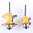 thumbnail image 4 of 8mm Half Round Bit Herramientas De Carpintería Milling Cutter Cabinet Cutter Joinery Tools - 4 15.875mm CUTICAT Bit de enrutador de rebordear, 4 of 8