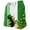 Green#mens swim trunks 7 inch, variant on UVEASISHA St. Patrick's Day Big and Tall Shorts for Men Novelty Clover Printed Swim Trunks Drawstring Elastic Waistband Board Shorts with Pockets Green M