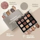 thumbnail image 2 of Paleta de sombras de ojos Lamora Nude Neutral 12 tonos con espejo, 2 of 9