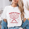 thumbnail image 4 of Jollimate Aesthetic Faith Tee, Women Christian Scripture Graphic Tee, Religious T-Shirt Gift, 4 of 6