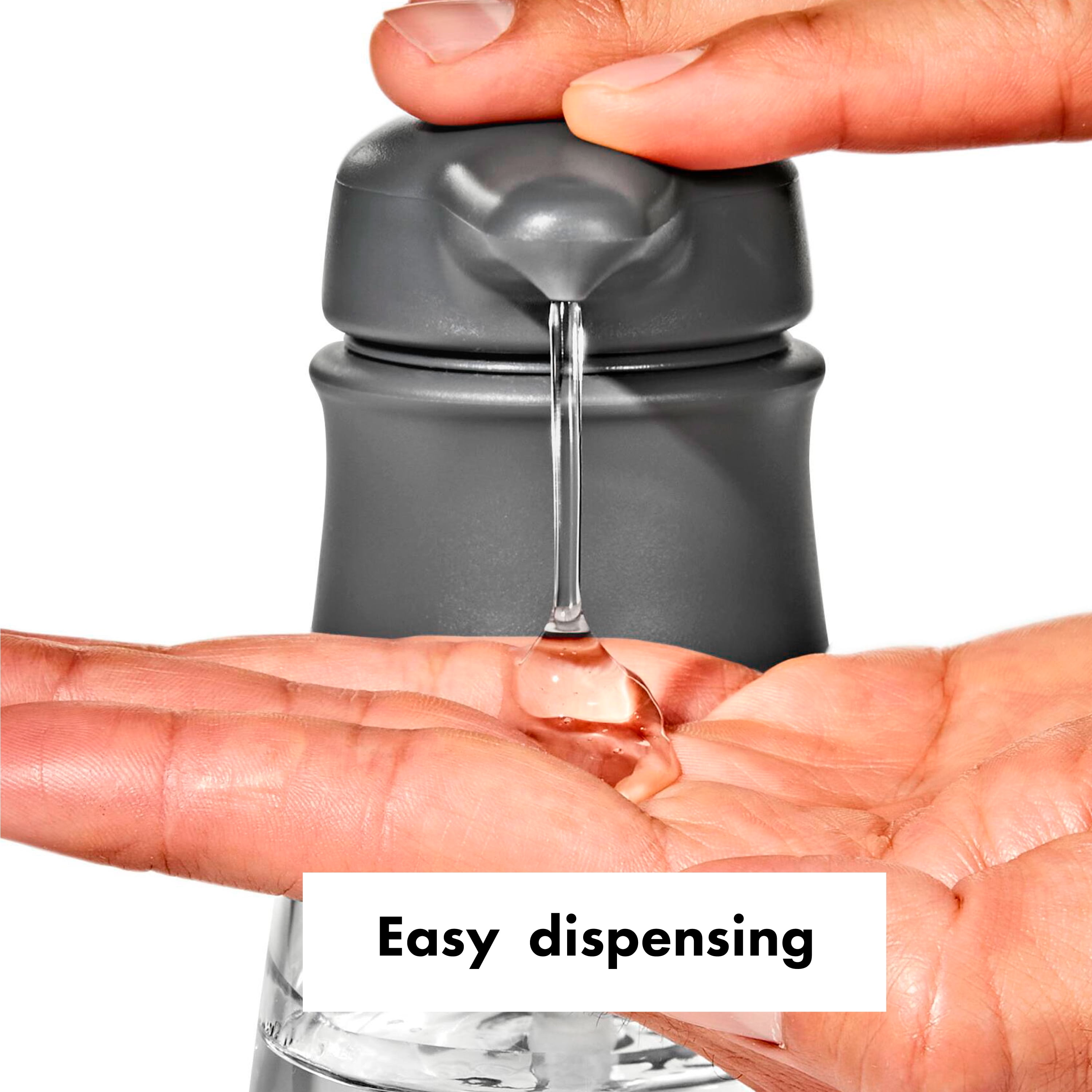 (2 pack) OXO 15-Oz Soap Dispenser, Clear
