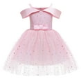 thumbnail image 2 of Edvintorg 3-10Years Toddler Baby Dress For Girls Net Yarn Temperament Sequins Bowknot Birthday Party Gown Long Dresses Kids Dresses For Girls On Clearance, 2 of 7