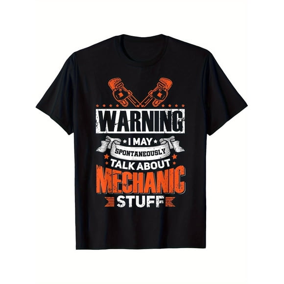 T Shirt 1pc Auto Mechanic