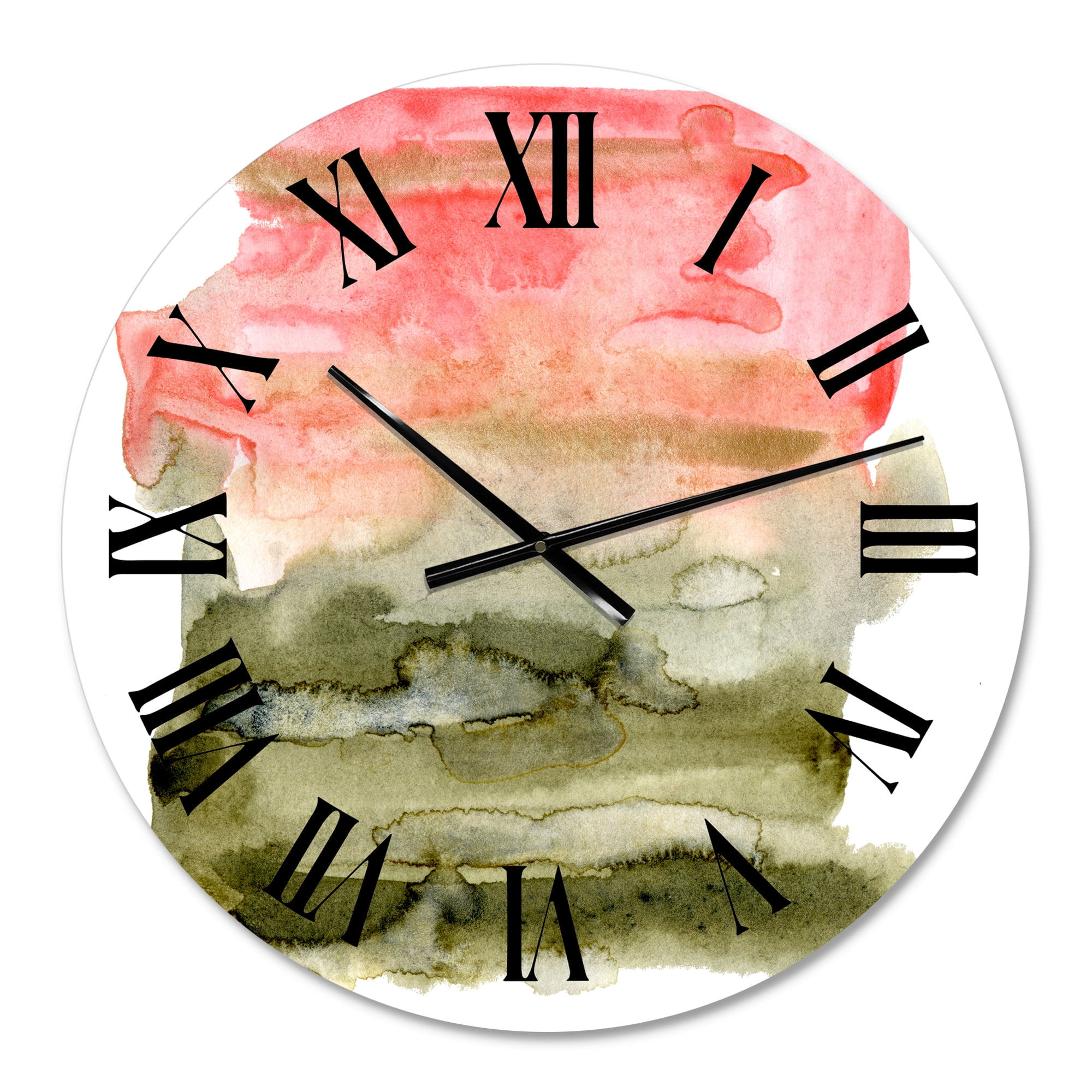 Designart 1 in Quartz Modern/Contemporary Wall Clock