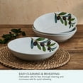 thumbnail image 4 of Studio Nova Olive Porcelain Pasta Bowls Set of 4 White, 4 of 4