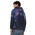 thumbnail image 4 of Naloa Starry Sky Meditating Chimpanzees Men’s Hoodies, Zip up Hoodie, Sweatshirts,Hoodies for Men Sizes S-3XL-3X-Large, 4 of 5
