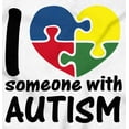 thumbnail image 2 of I Love Someone with Autism Puzzle Tank Top T Shirts Men Women Brisco Brands L, 2 of 6