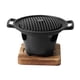thumbnail image 1 of Mini parrilla de barbacoa portátil , quemador de mesa, estufa de alcohol de una sola hoja Los 215cm Zulema Mini parrilla para barbacoa, 1 of 8
