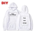 thumbnail image 2 of Sudadera con capucha personalizada con logotipo personalizado, sudadera cálida y cómoda de otoño, unisex, informal, con texto impreso personalizado, moda DIY, 2 of 5