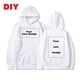 thumbnail image 2 of Sudadera con capucha personalizada con logotipo personalizado, sudadera cálida y cómoda de otoño, unisex, informal, con texto impreso personalizado, moda DIY, 2 of 5