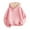 Pink, variant on Boys Girls Sherpa Lined Hoodie Pullover Youth Fleece Hooded Sweatshirt Kid's Warm Fuzzy Thicken Clothes Teen Pullover (Black, 11-12 Years)