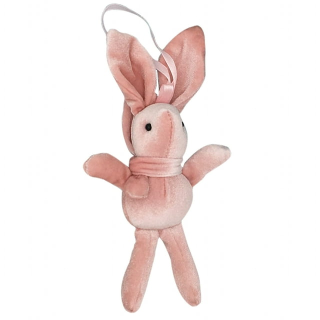 Less Than 5 Hangs Plush Pendant Rabbit Doll Valentine's Day Pendant Flower Decoration Gift