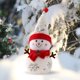 thumbnail image 2 of Decoración navideña Muñecos de nieve Decoración navideña Muñeco de nieve Muñeca Figuras de muñeco de nieve hechas a mano Adorno navideño para sala de mayimx muñeco de nieve, 2 of 7