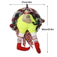 thumbnail image 3 of Guirnalda De Ladrón De Navidad, Adornos Navideños, Guirnalda De Trasero Para Hombre Viejo, Colgante Para Puertas, Ventanas Y Árboles De Navidad Guardurnaity HA038094-00, 3 of 6