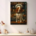 thumbnail image 4 of Funny Dog Kitchen Wall Art - Dining Room Wall Decor - American English Coonhound Cooking Food Canvas Prints for Farmhouse Kitchen Decor, Modern Restaurant Painting Artwork, 4 of 6