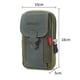 thumbnail image 4 of Riñonera Lona para Hombre Monedero Con (estilo 1) Verde, 4 of 5
