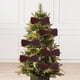 thumbnail image 4 of Adornos navideños con lazo de terciopelo, decoración para árbol de Navidad, decoración de Halloween, decoración de otoño, decoración del hogar, adornos navideños, 4 of 6