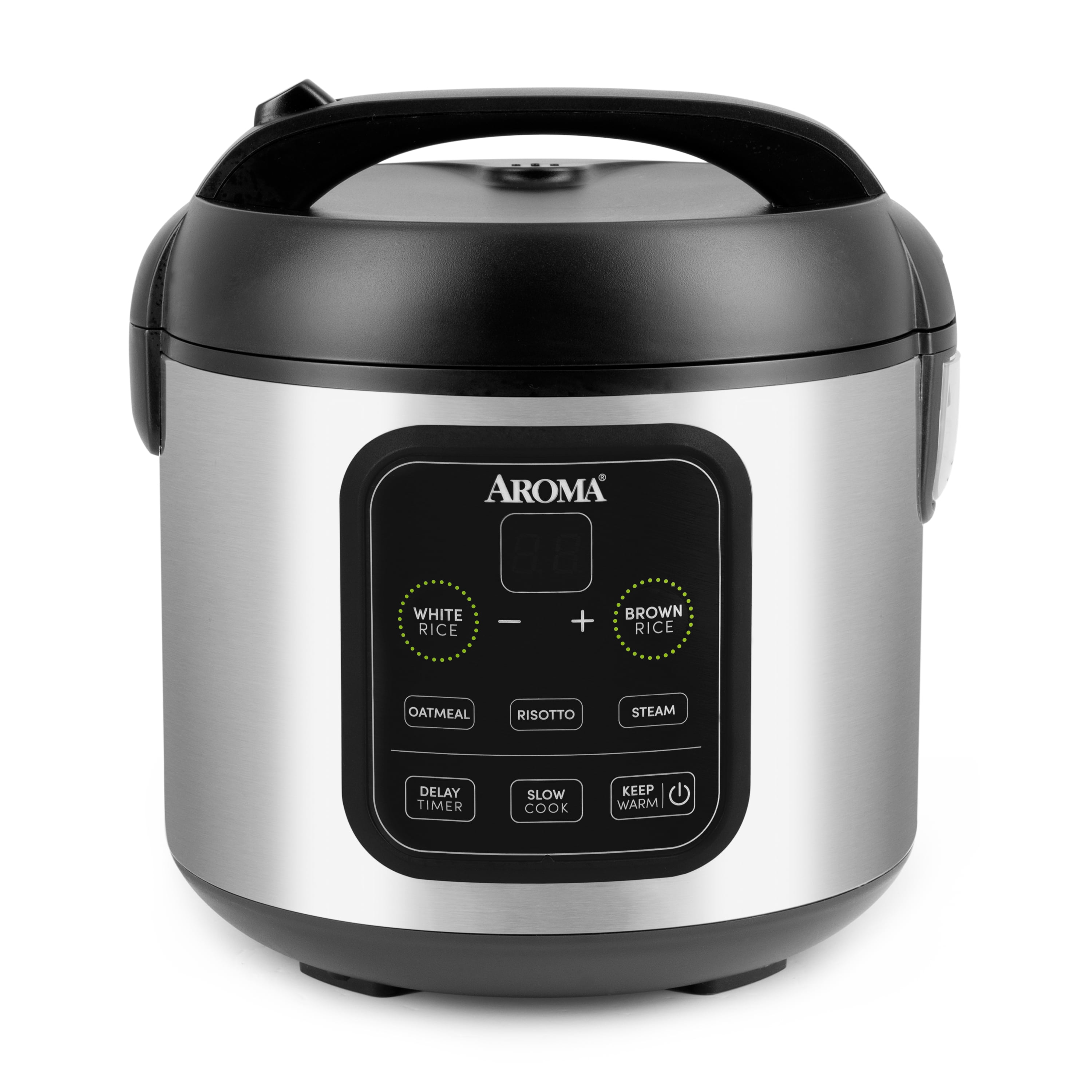 Aroma® 8-Cup (Cooked)/2Qt. Digital Rice & Grain Multicooker - Walmart.com
