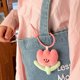 thumbnail image 4 of Llavero con Colgante de Muñeca y Flor para Bolso, Cartera o Llaves Del Coche: Accesorio Decorativo de Tela Suave para Niñas, Novias y Parejas., 4 of 7