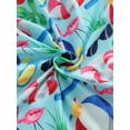 thumbnail image 7 of Wassery Infant Baby Boys Romper Swim Ring Flamingo Glasses Print Sleeveless Crew Neck Jumpsuits 3 6 12 18 Months Newborn Boys Summer Casual Bodysuits, 7 of 7