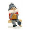 thumbnail image 2 of Nordic Grandpa Playing Accordion Gnome Christmas Ornament Nisse Tomte Tonttu New, 2 of 2