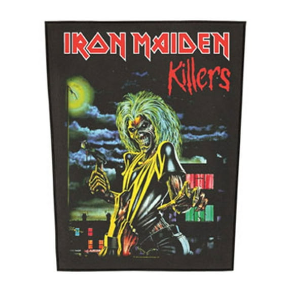 Iron Maiden Men's Killers Back Patch Black