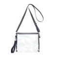 thumbnail image 3 of LAVA Clear Crossbody Purses Stadium Approved Clear Shoulder Bags for Concerts Sports Events (Gray), 3 of 10