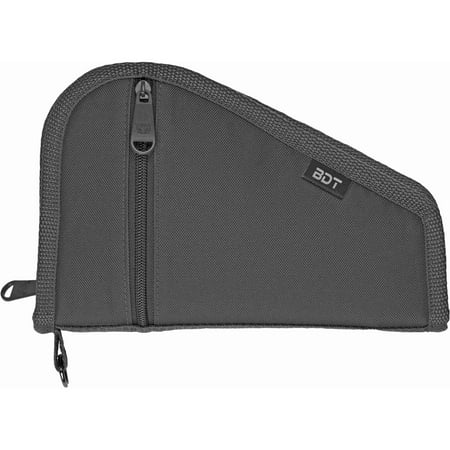 Bulldog Cases Deluxe Pistol Case Black 9 x6 BDT619B Nylon