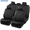 Black Full Set, variant on Skechers Sport Leather Car Seat Cover – Front Seat Premium Comfort, Breathable Design, Universal Fit for Cars, SUVs, and Trucks - Black