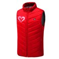 thumbnail image 4 of ZACPNCV Heated Vest for Men And Women Plus Size Heated Coat 9 Heating Heated Jacket Winter Heating Coat Red, 4 of 5