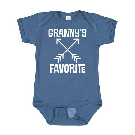 

Inktastic Granny Favorite Grandchild Gift Baby Boy or Baby Girl Bodysuit