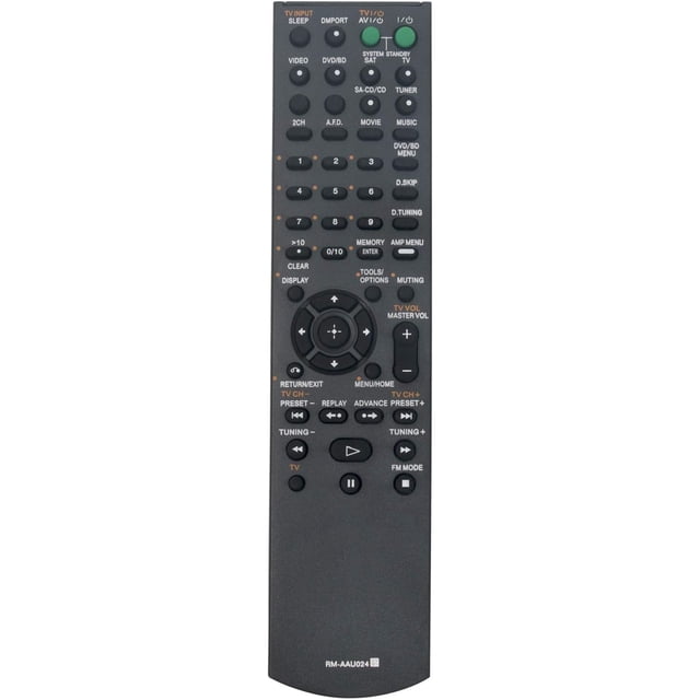 RM-AAU024 Control remoto de repuesto para sistema de cine en casa HT-DDWG700