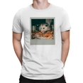 thumbnail image 2 of Opossum Feasting on Crawfish Men's T-shirt, 2 of 3