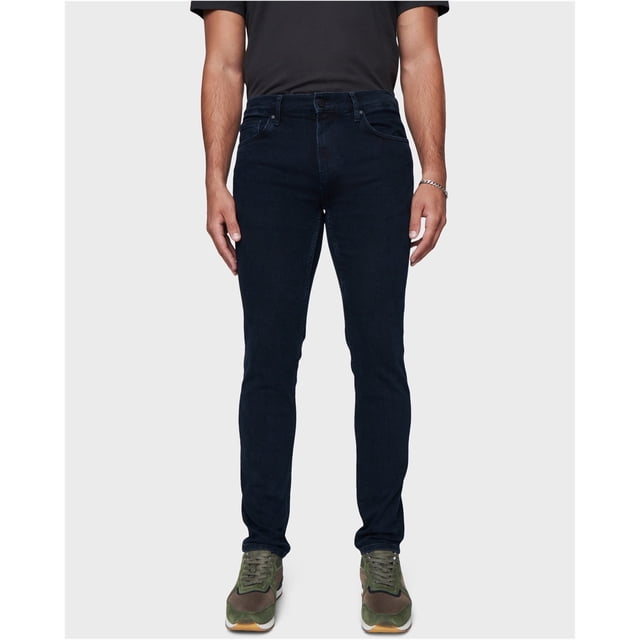 Jeans de pierna recta sobreteñidos DSTLD para hombre azul 30W x 30L