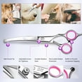 thumbnail image 4 of ZOUYUE Titanium Coated Professional 6 in 1 4CR Stainless Steel Dog Grooming Scissors with Safety Round Tip,Heavy Duty Pet Grooming Scissor for Dogs,Cats and Other Animals, 4 of 7